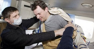 Space station crew return to Earth